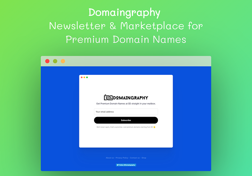 Domaingraphy