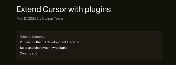 A diagram illustrating a cursor with a lightning bolt icon and an 'Extend with plugins' button beside it.