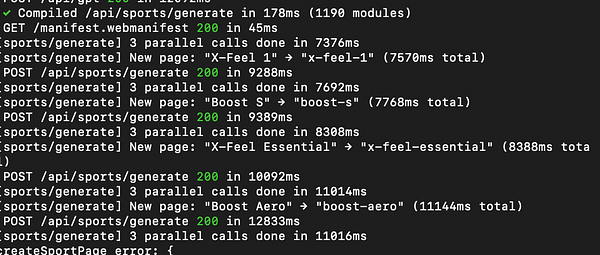 Screenshot of a web interface showing 'Details' and 'Top sites' statistics with toggle switches for prewarm settings.
