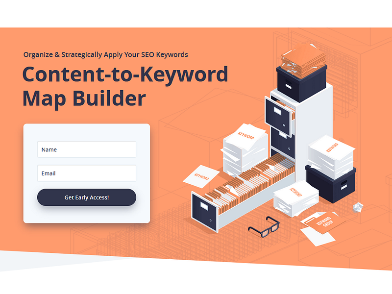 Content-to-Keyword Map Builder