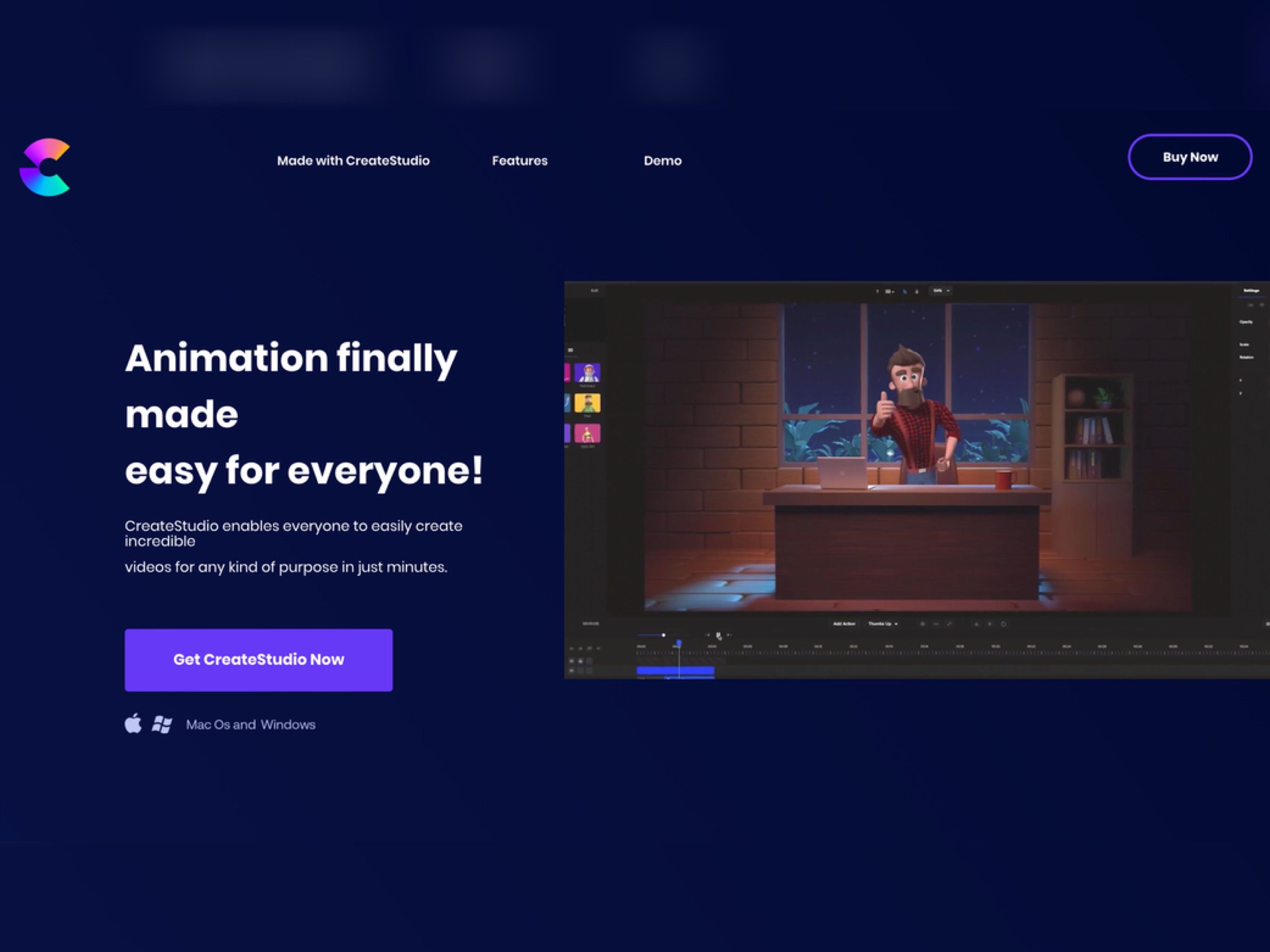Create Studio: Animation finally made easy for everyone | BetaList