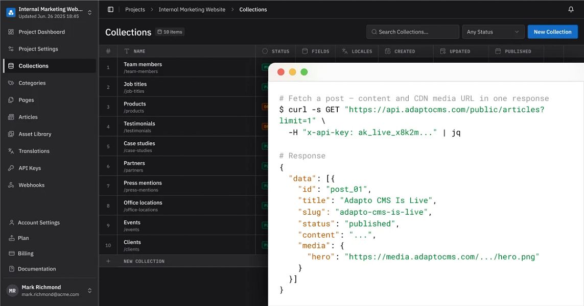 Adapto CMS