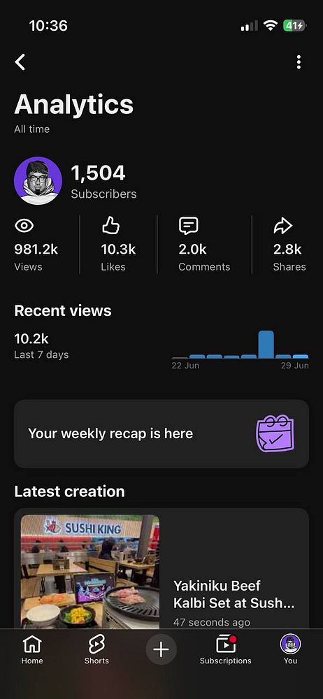 Screenshot of a YouTube channel page for Fajar Siddiq displaying video thumbnails and interface elements.