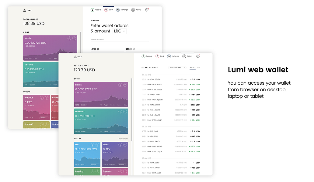 Lumi wallet