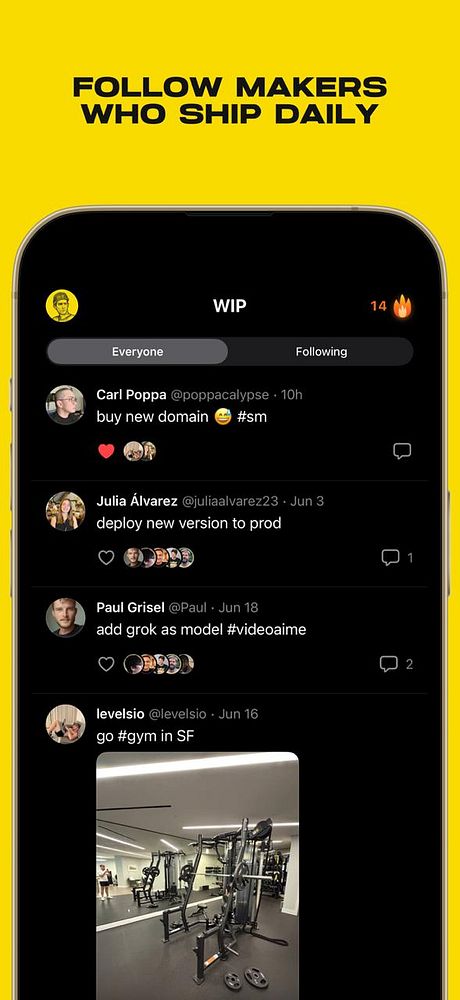 Screenshot of an app displayed in dark mode on a mobile device.