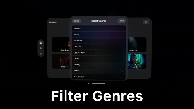 Screenshot of Preshow Theater