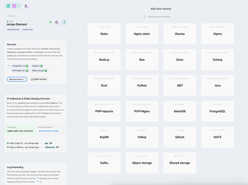 Zerops