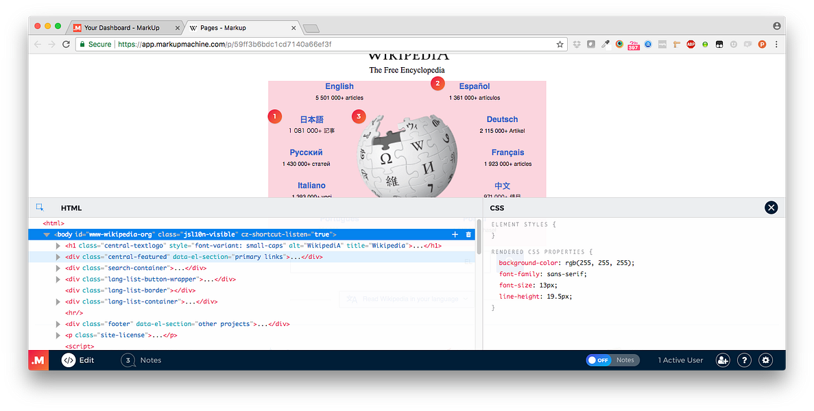 MarkUp