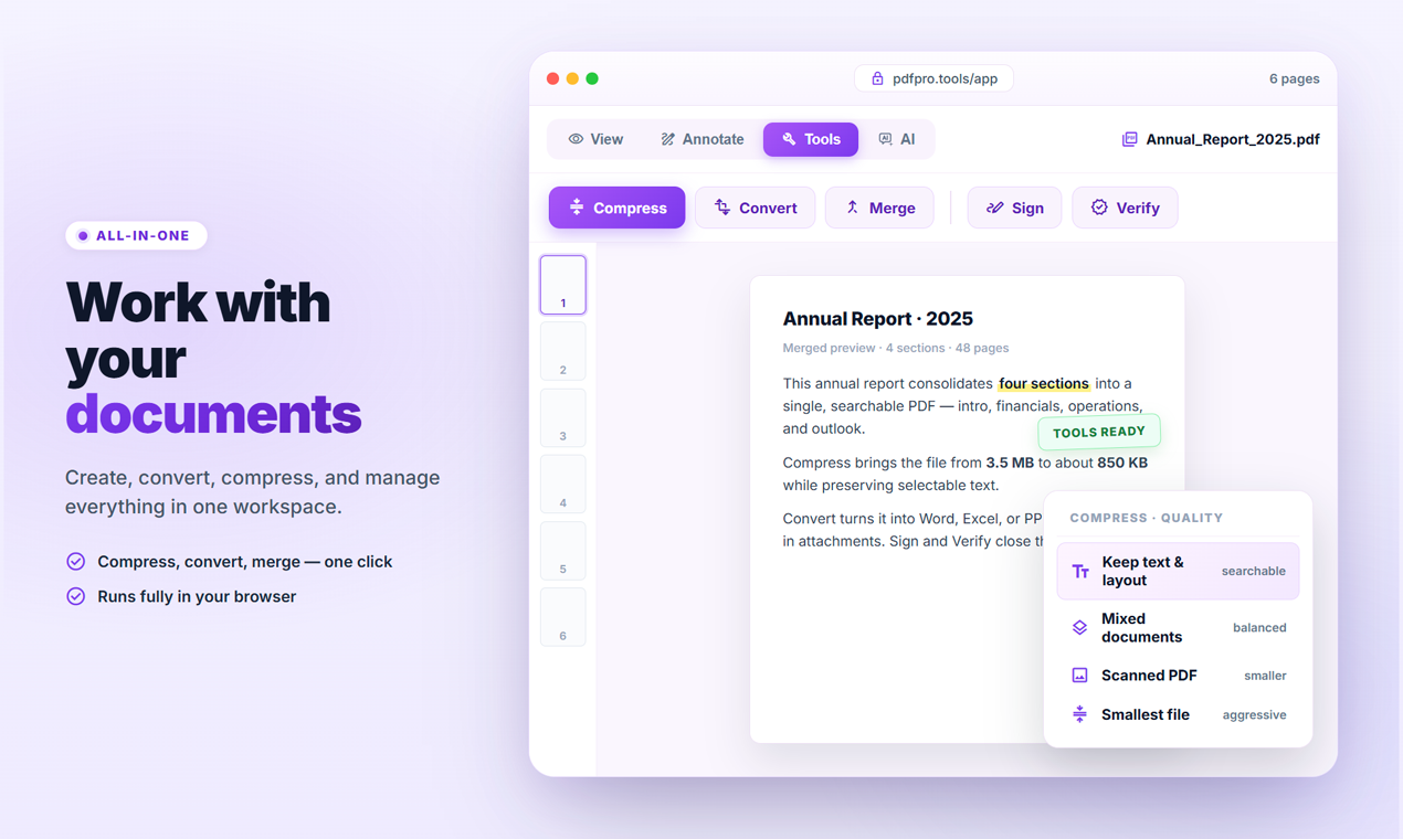 PDF Pro: View, edit, convert, analyze, and process PDFs | BetaList