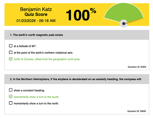 Photograph of a red and white magnetic compass labeled 'Weems & Plath' with cardinal directions and degree markings.