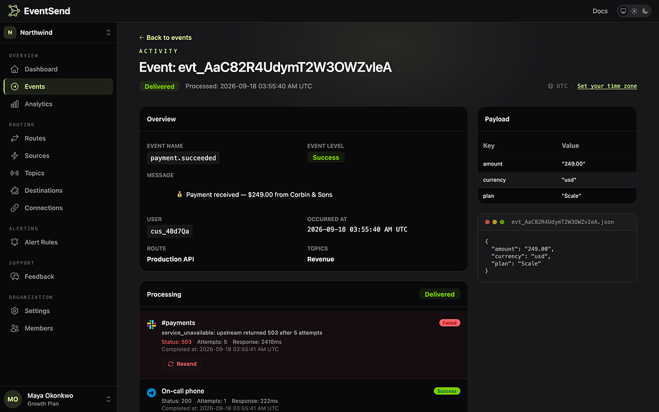 EventSend