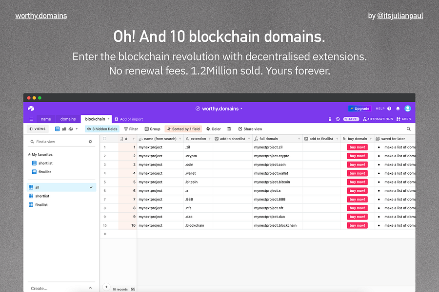 worthy.domains