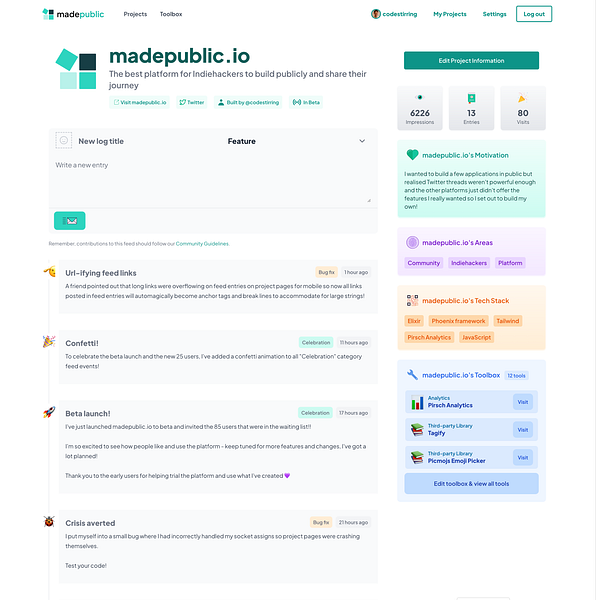 madepublic