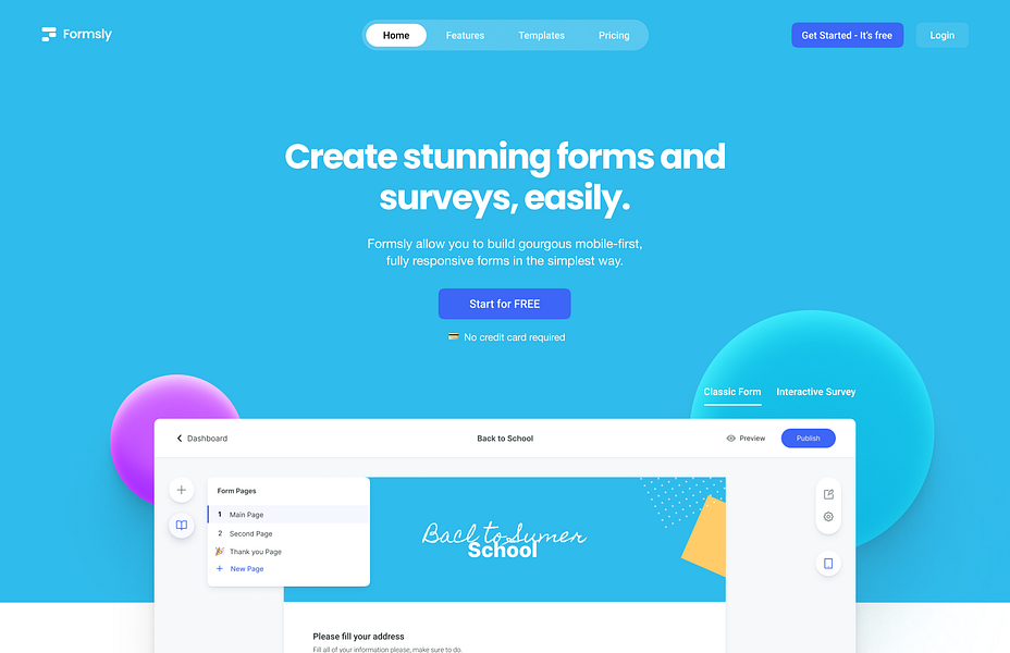 Formsly AI Builder