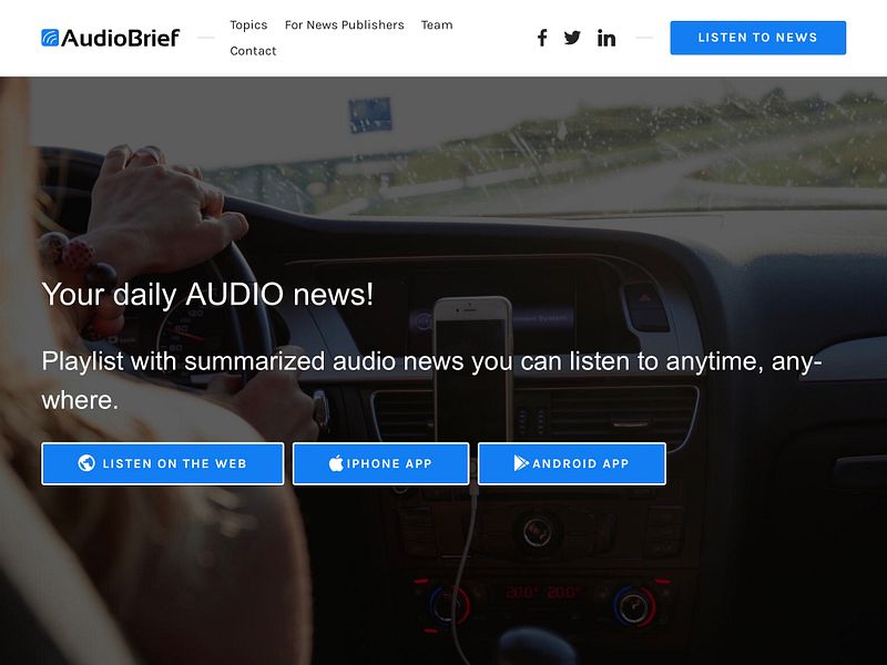 AudioBrief News