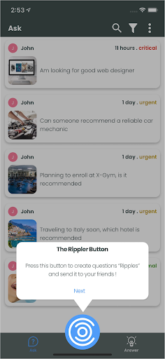 Rippler - Question and Answer