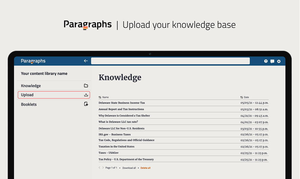 Paragraphs