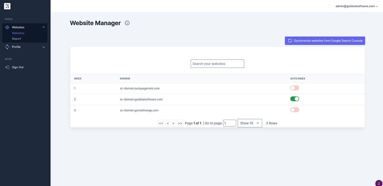 Auto Page Indexer: Automatically index all of your | BetaList