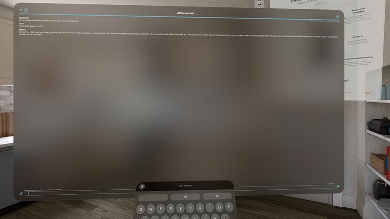 Screenshot of On-Device AI: Offline & Secure