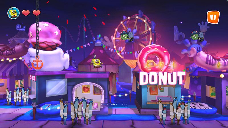 Screenshot of SpongeBob: Patty Pursuit 2