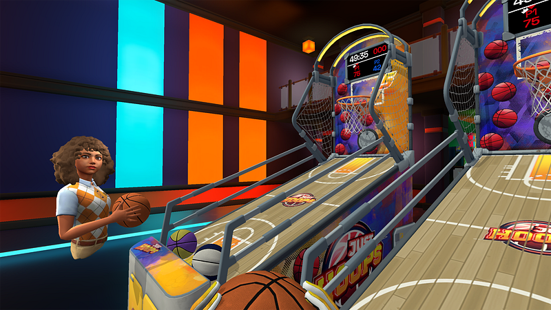 Screenshot of JUST HOOPS