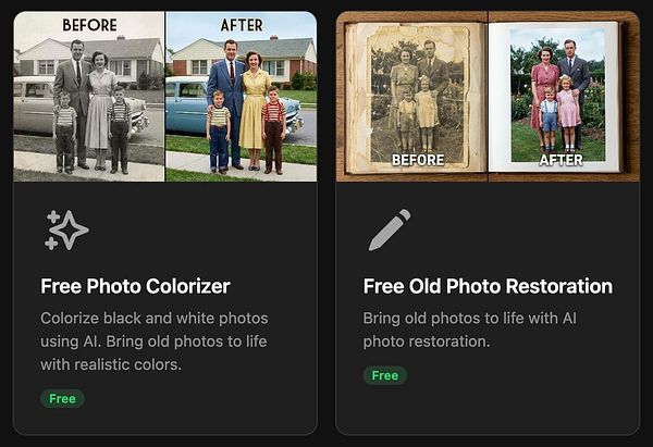 A framed black-and-white photograph of an elderly woman holding a young child, positioned on a wooden table alongside a small candle and a cup.